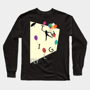 fly light Long Sleeve T-Shirt